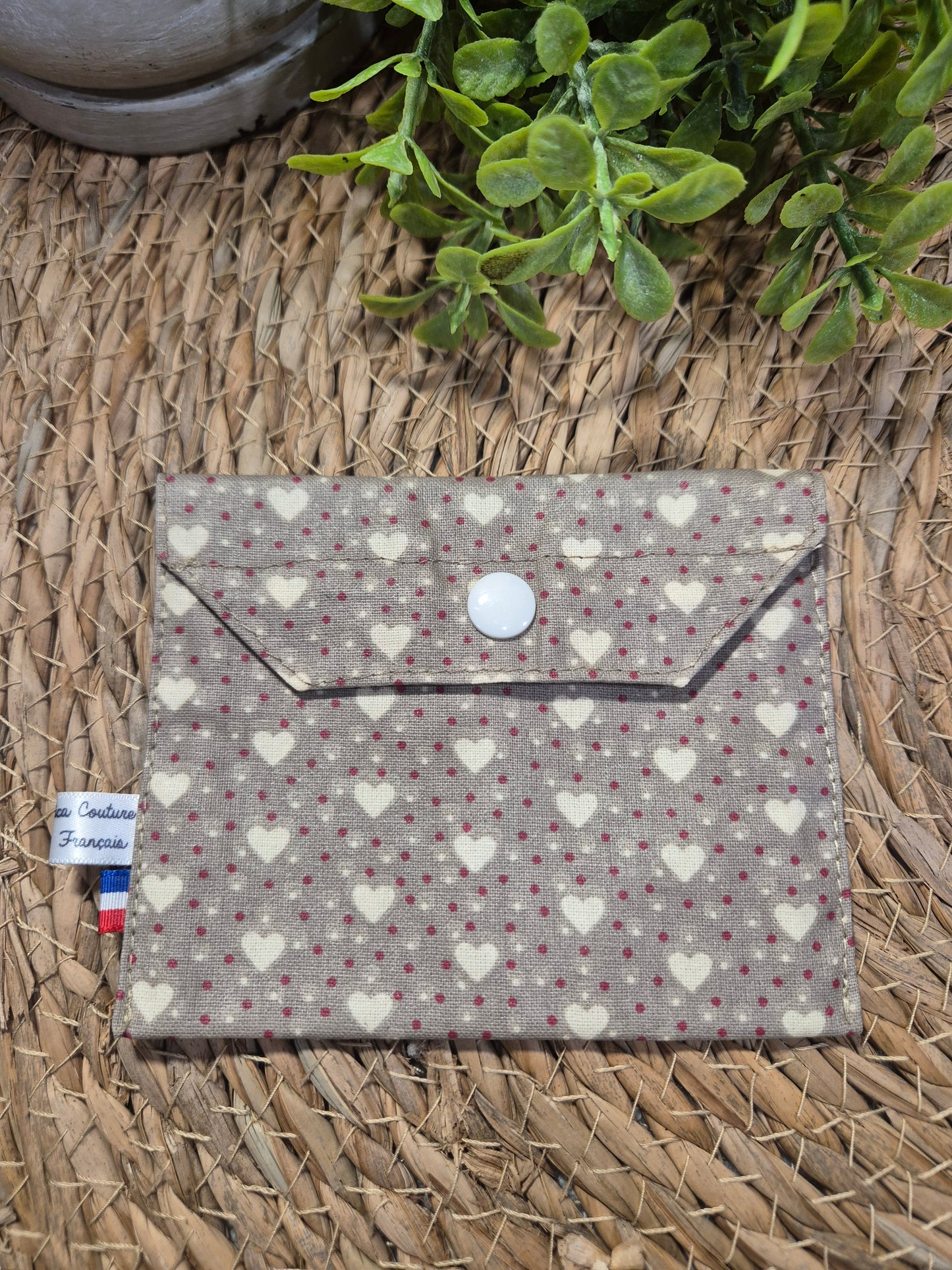 Pochette à savon imperméable non doublée