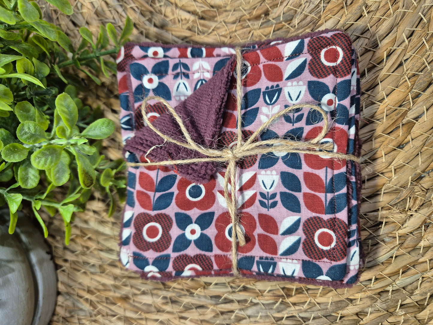 Lingette en éponge bambou x7 " pour elle "