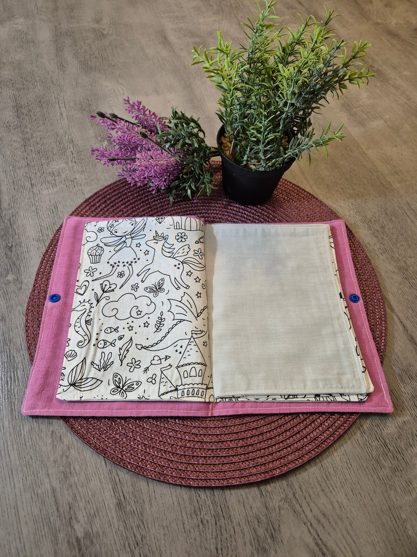 Carnet de coloriage lavable