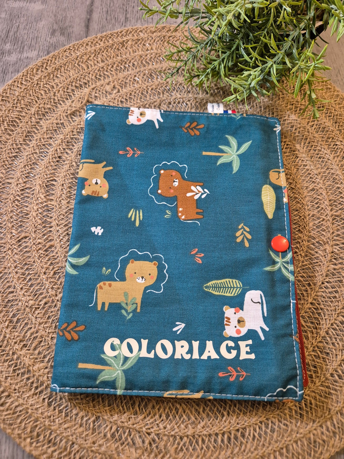 Carnet de coloriage lavable