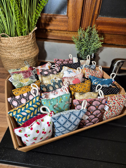 Eponge nid d’abeille et coton