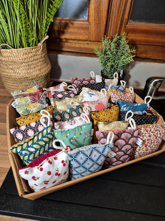 Eponge nid d’abeille et coton