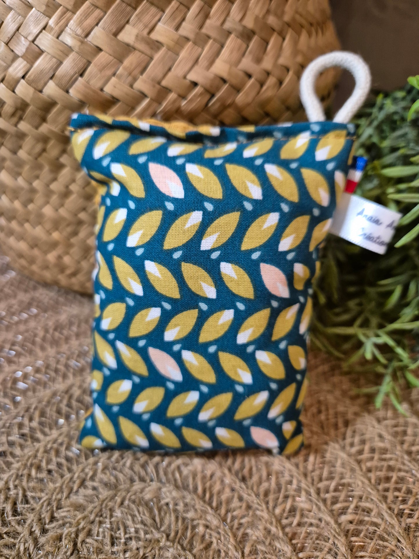 Eponge nid d’abeille et coton