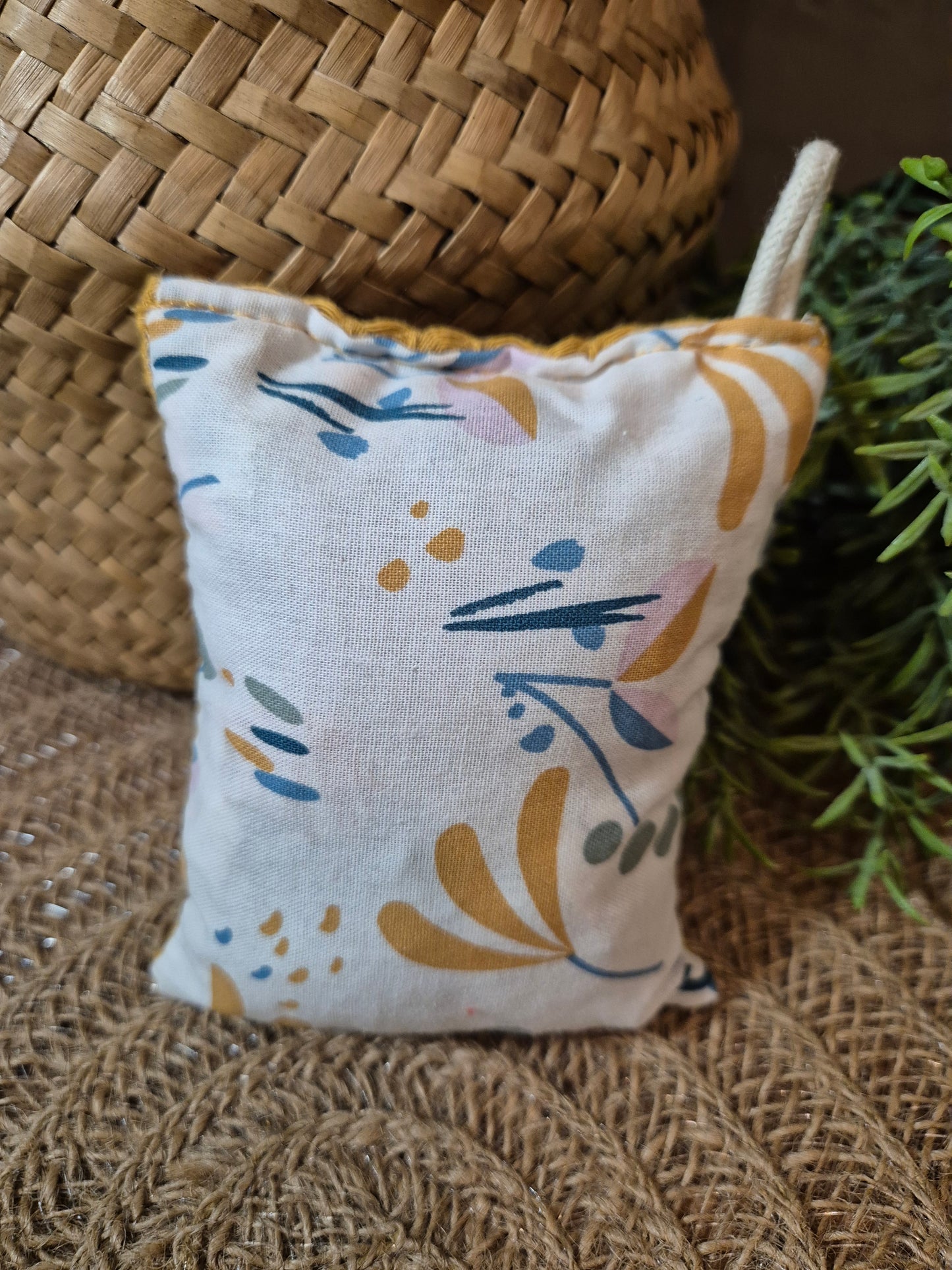 Eponge nid d’abeille et coton