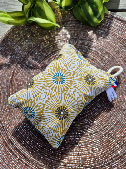 Eponge nid d’abeille et coton