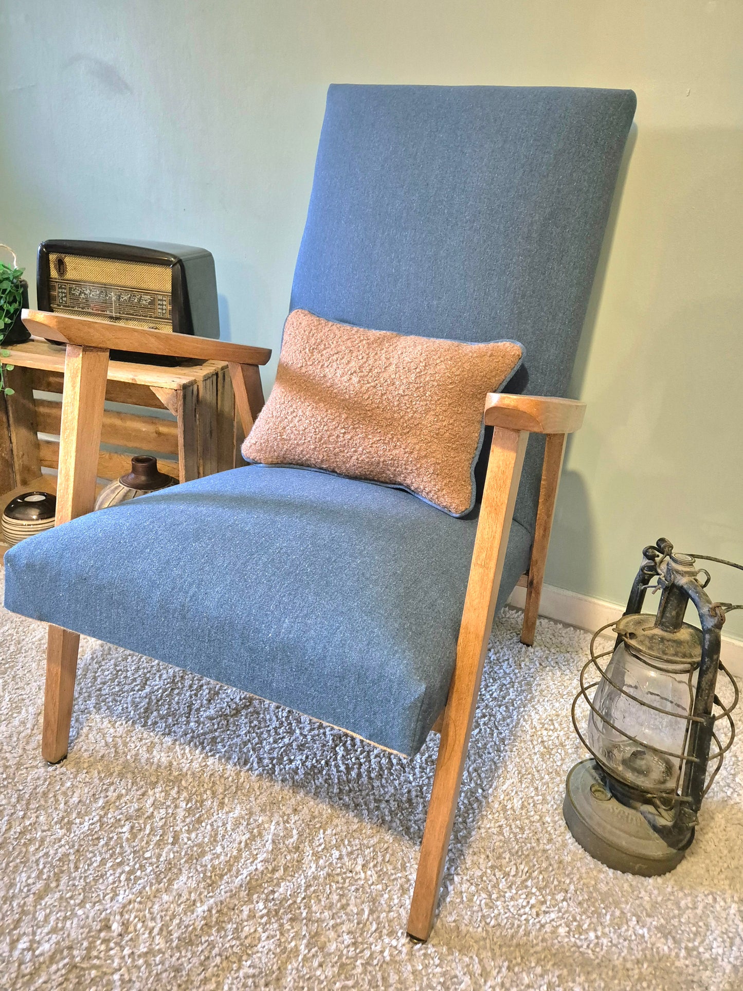 Fauteuil scandinave des années 50/60