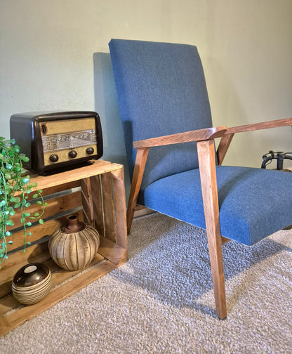 Fauteuil scandinave des années 50/60