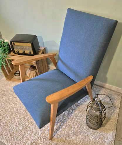 Fauteuil scandinave des années 50/60