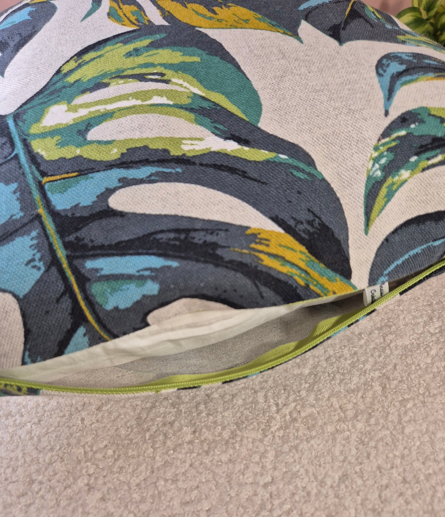 Housse de coussin 40x40 divers coloris