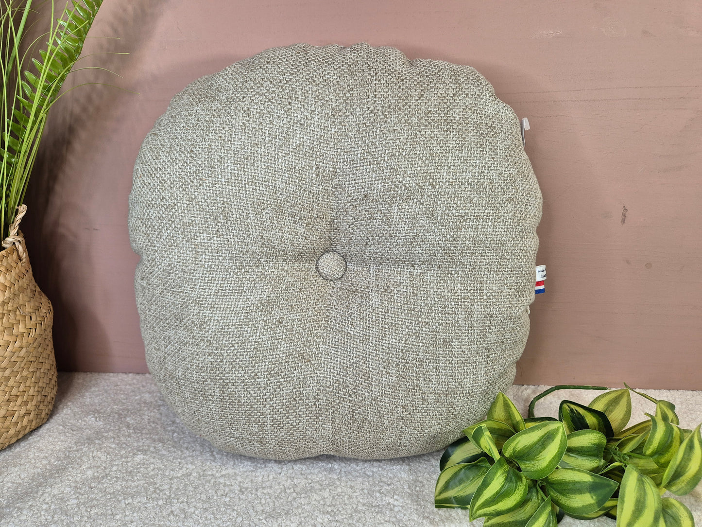 Coussin Napperon 55 cm arrondi