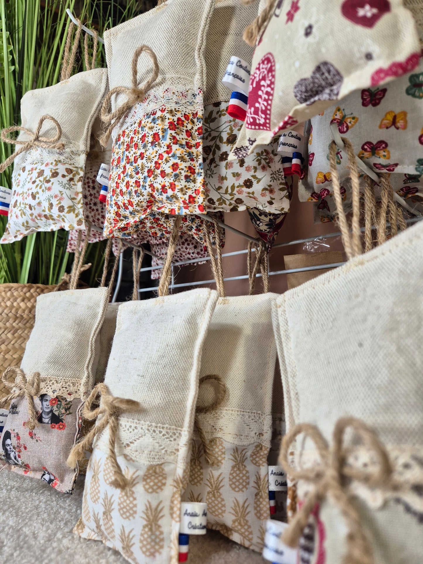 Coussin de lavande à suspendre