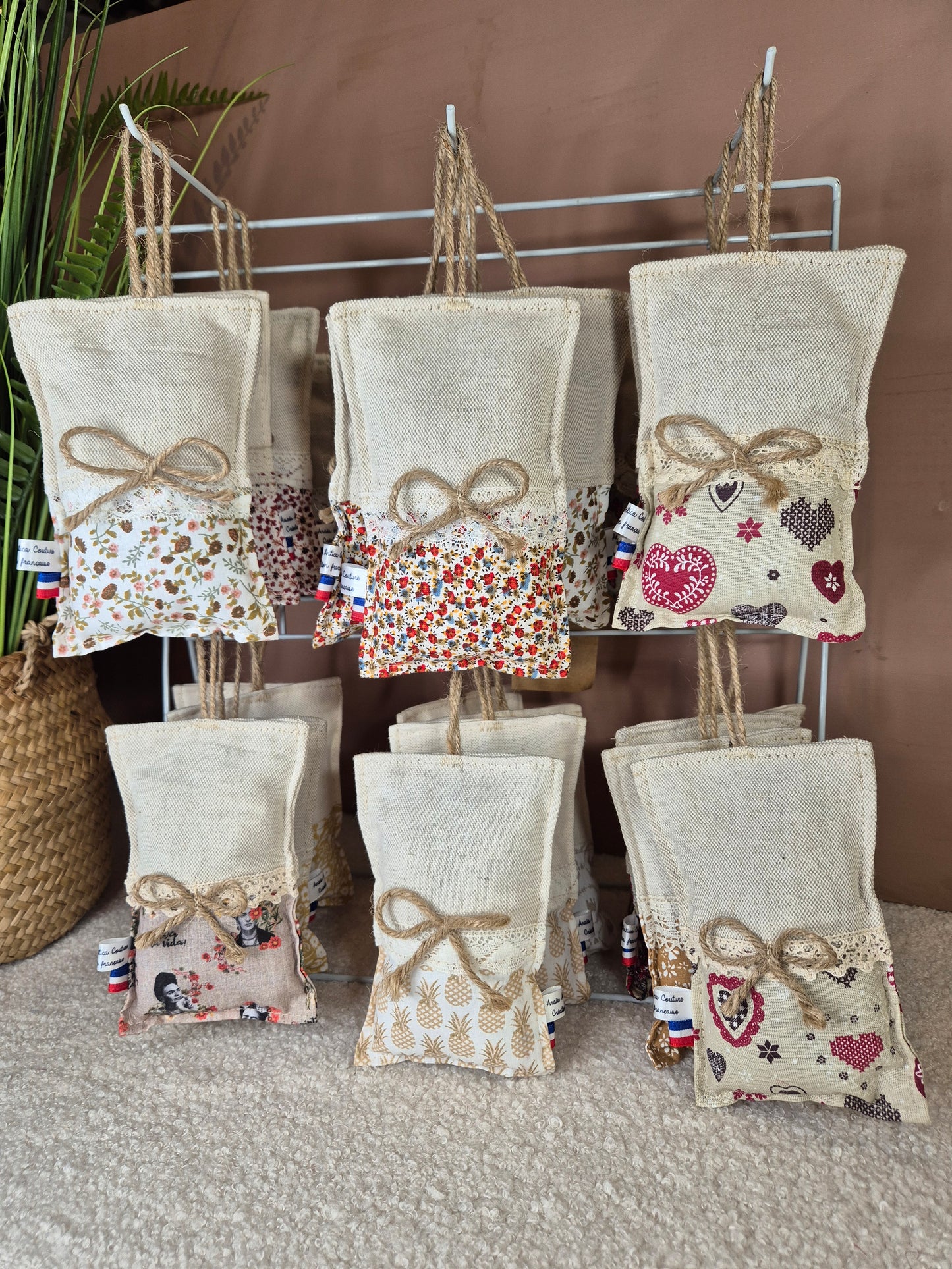 Coussin de lavande à suspendre