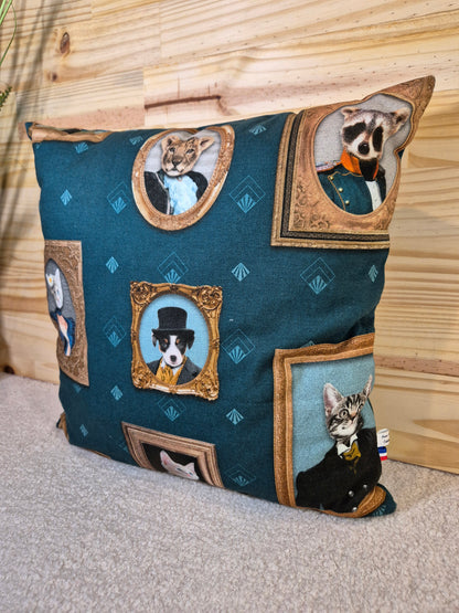 Housse de coussin 40x40 divers coloris