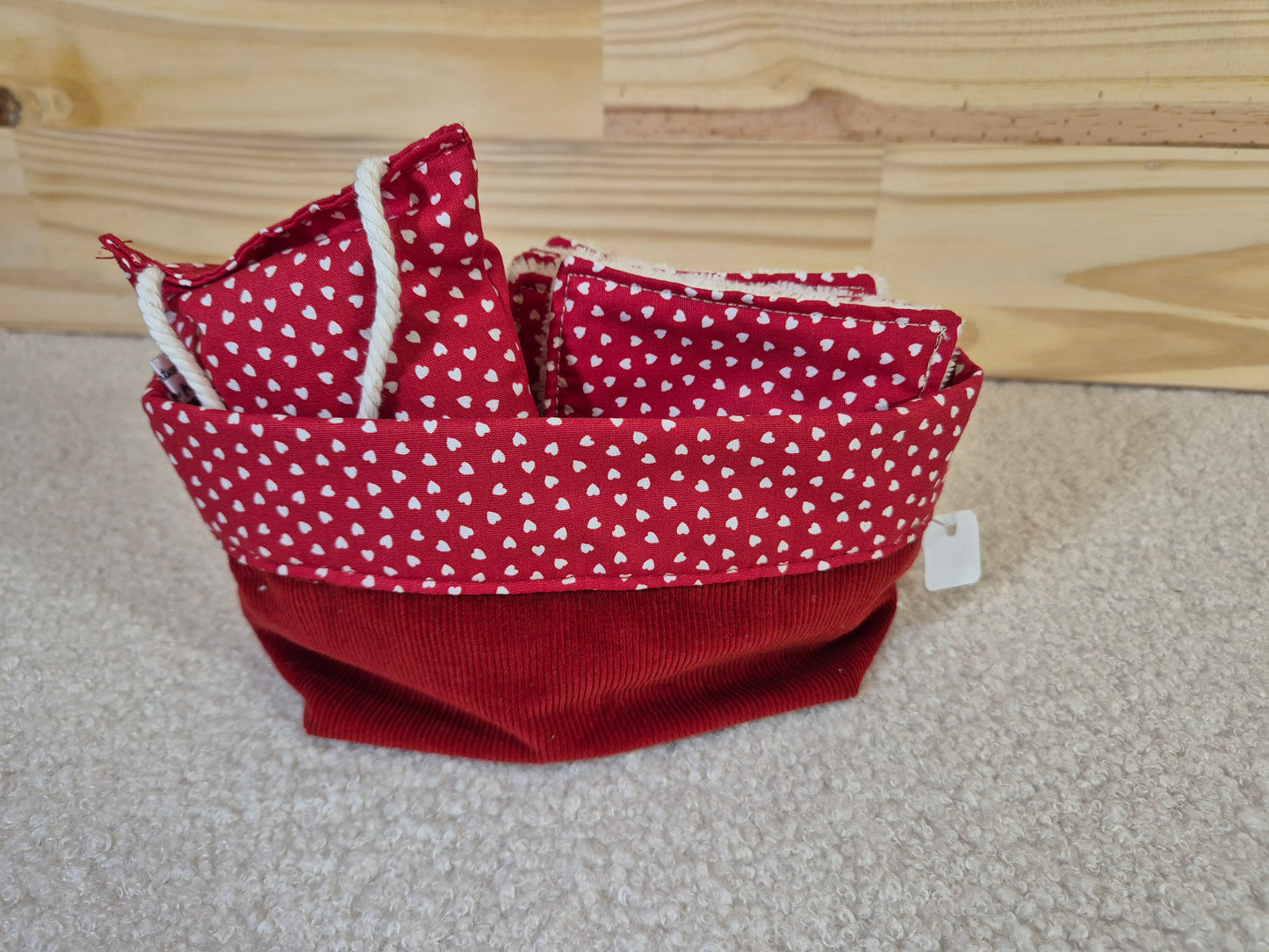 Coffret avec 7 lingettes et sachet de lavande