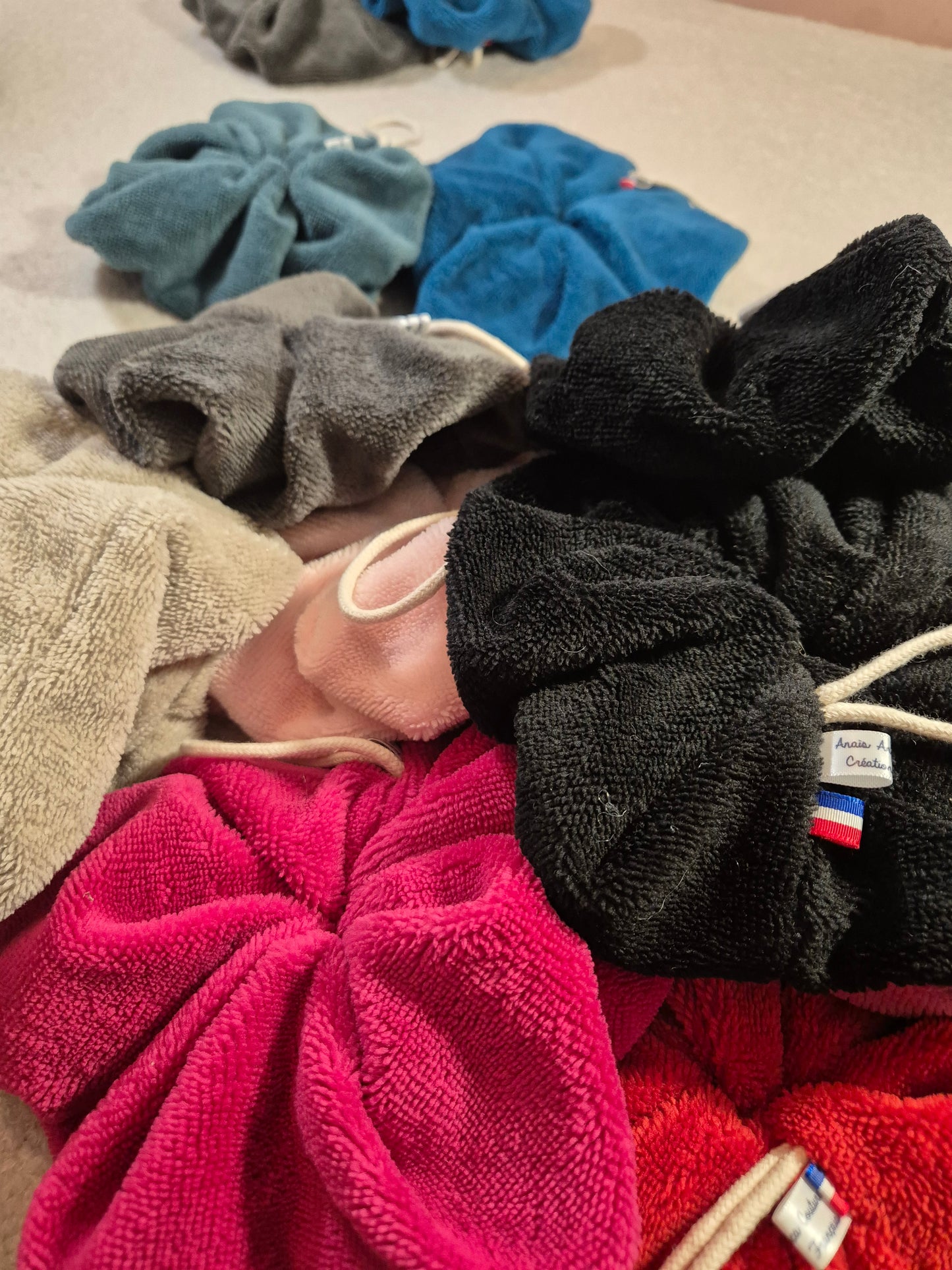 Fleur de bain 18 cm divers coloris