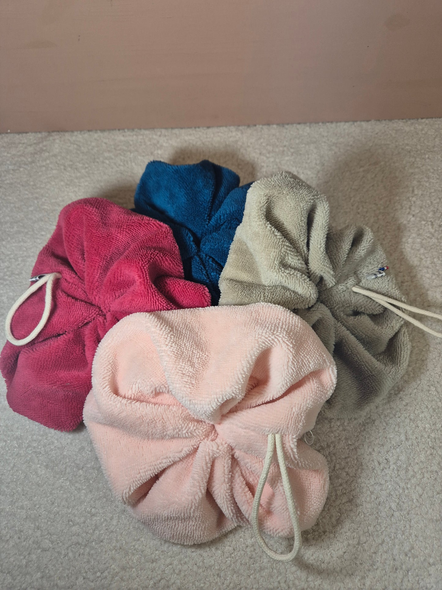 Fleur de bain 18 cm divers coloris