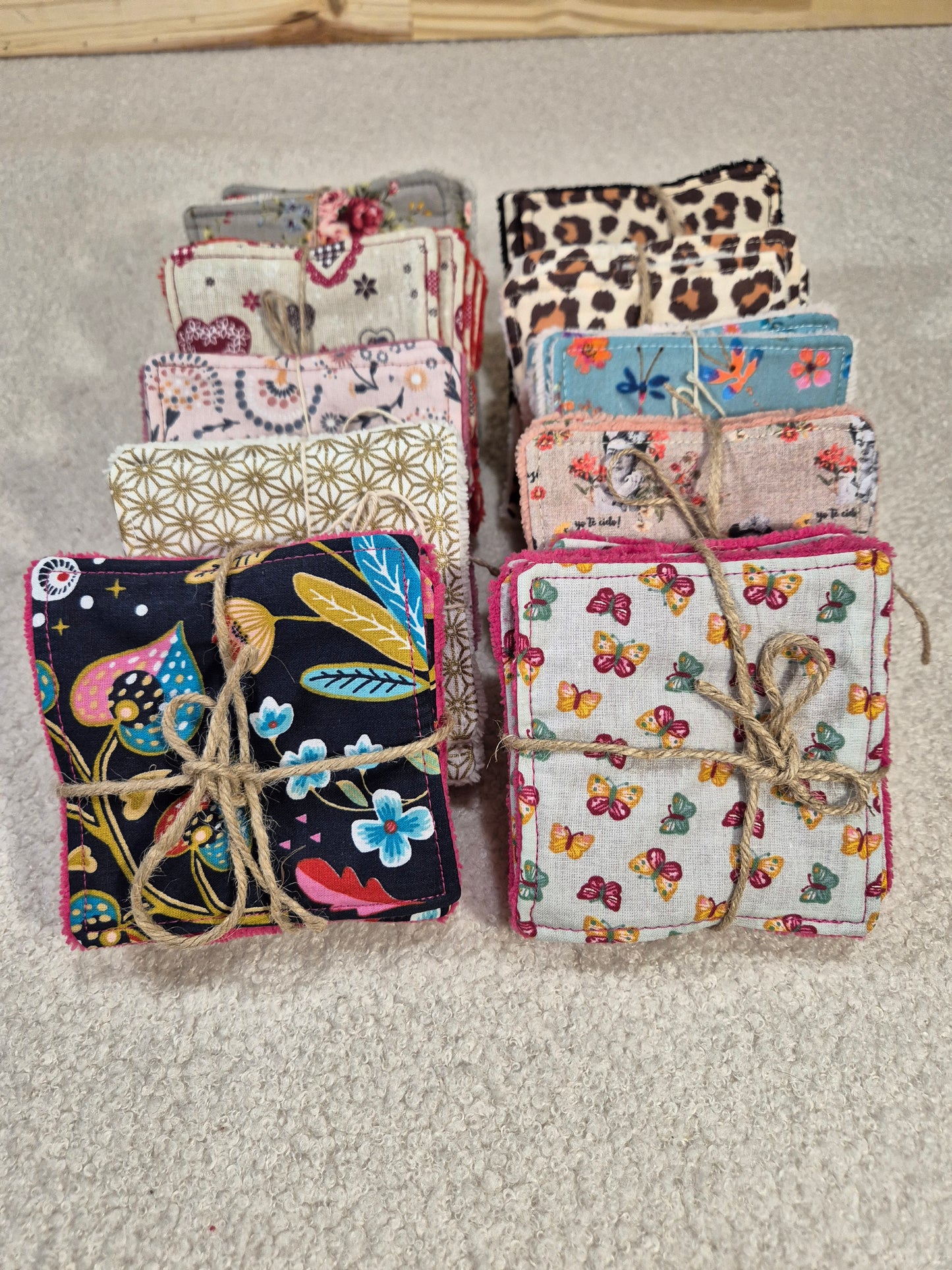 Lingette en éponge bambou x7 " pour elle "