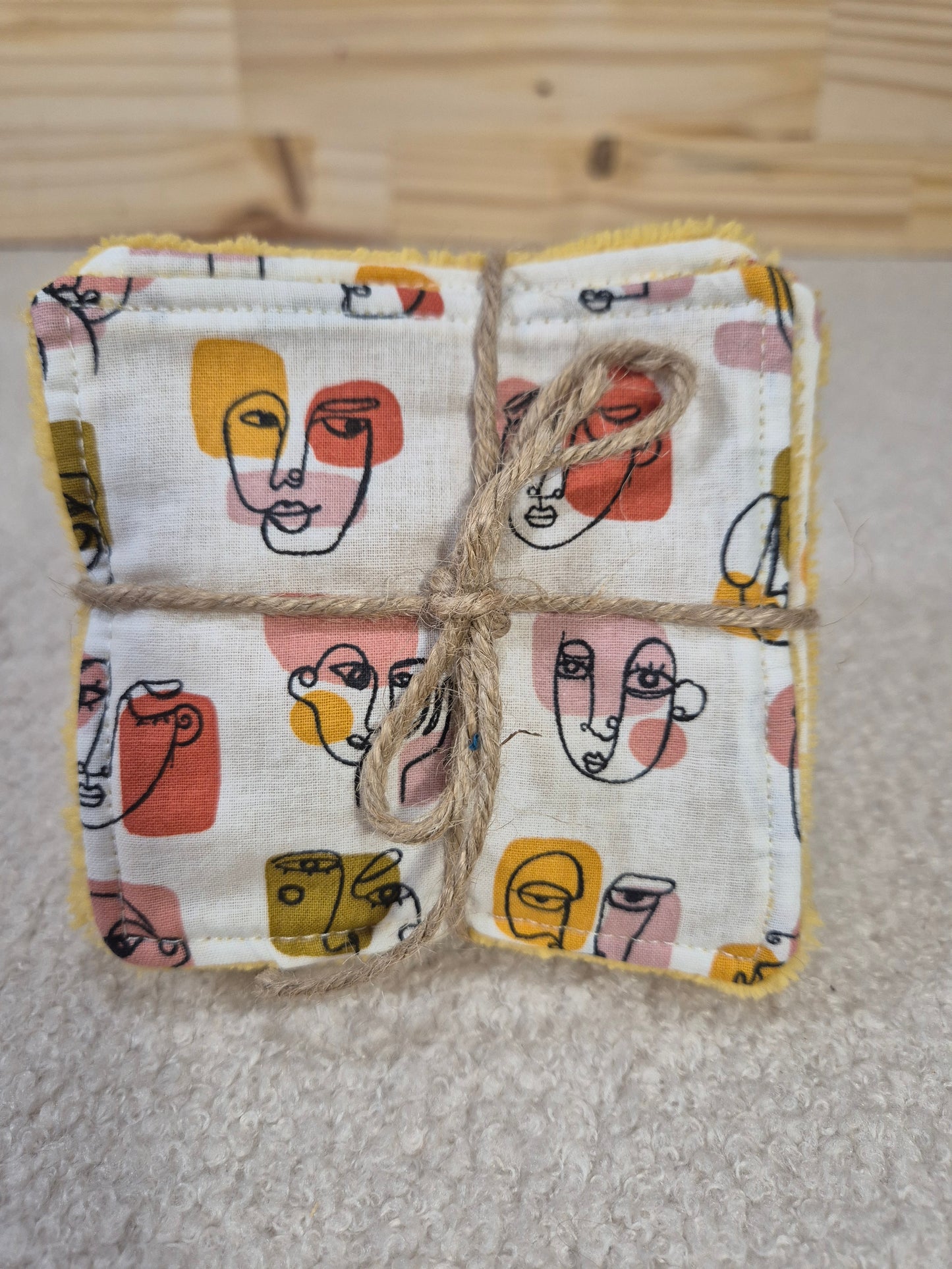 Lingette en éponge bambou x7 " pour lui "