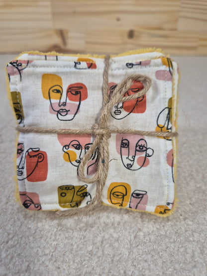 Lingette en éponge bambou x7 " pour lui "