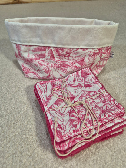 Panier + 7 lingettes