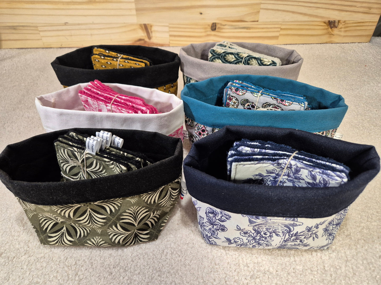 Panier + 7 lingettes