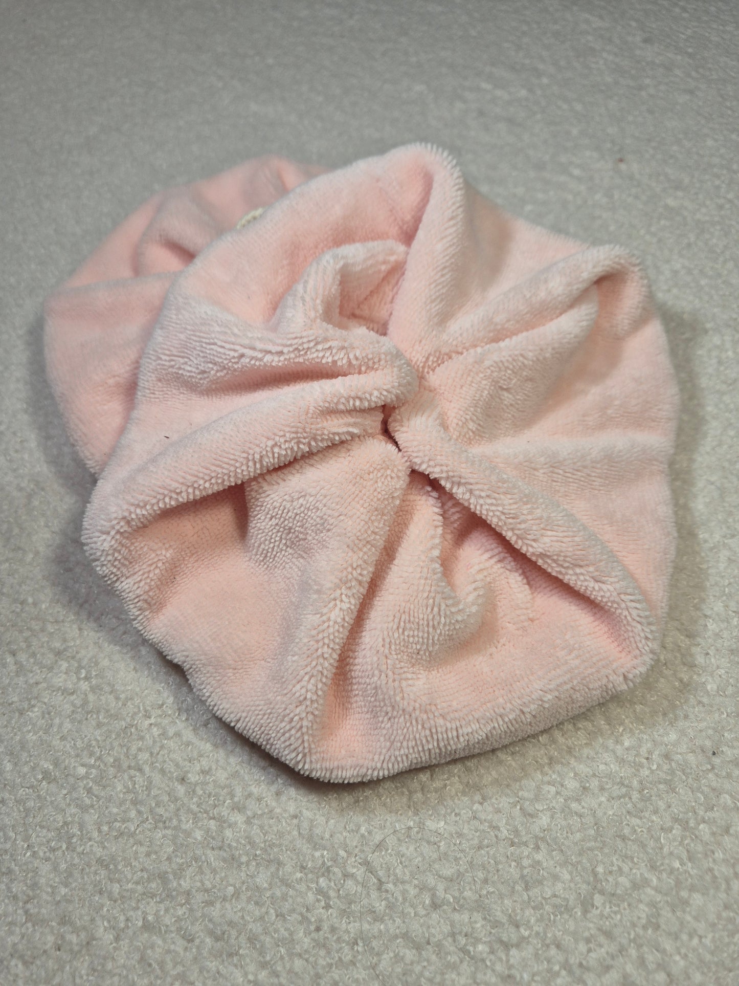 Fleur de bain bi-matiere