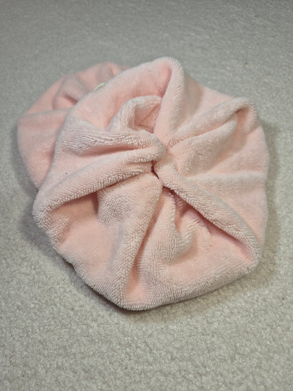 Fleur de bain bi-matiere