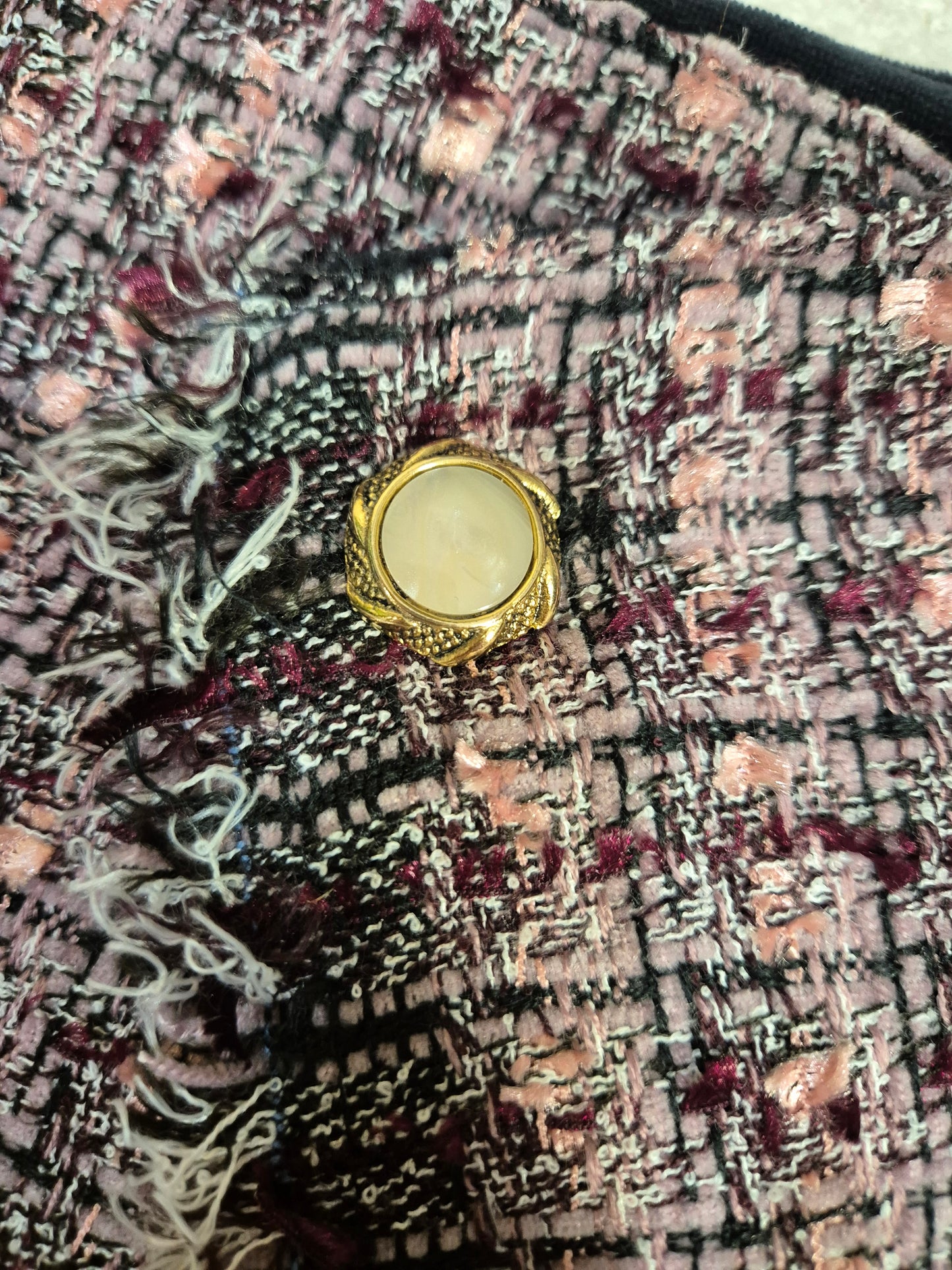 Tour de cou snood en tweed