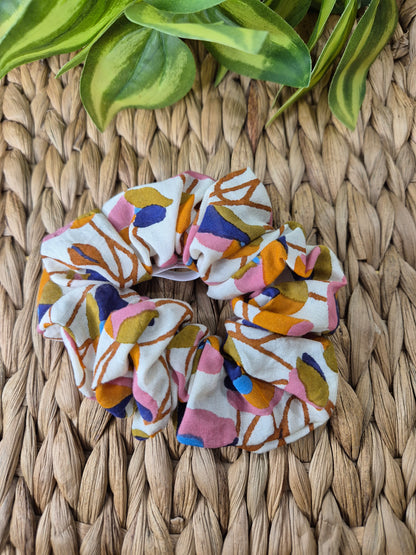 Chouchou coton et popeline