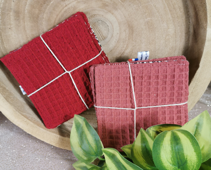 Lingette nid d’abeille x6 gommage doux