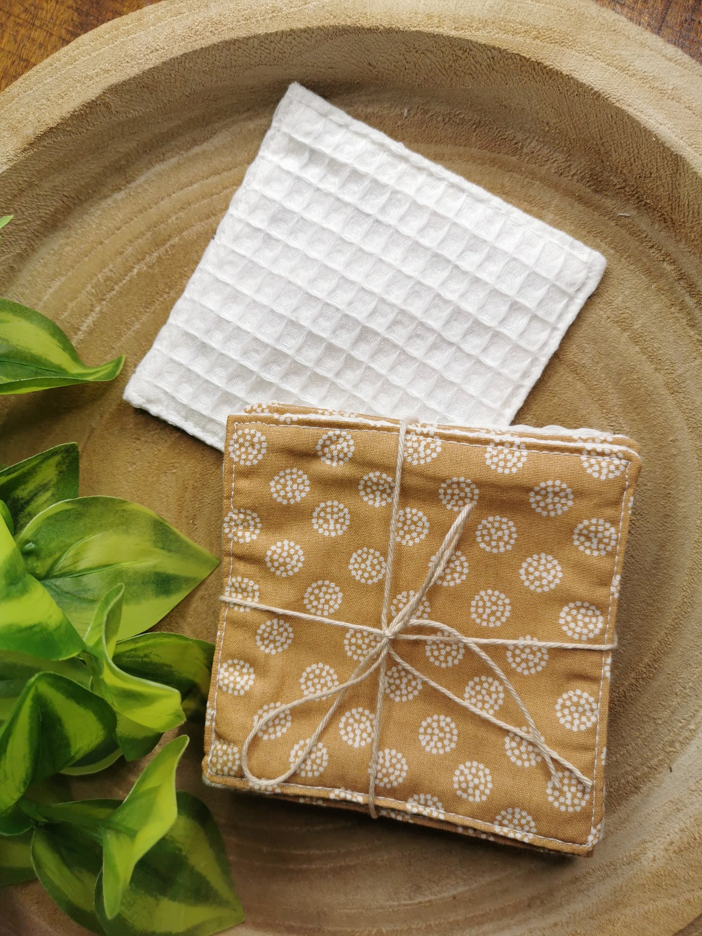 Lingette nid d’abeille x6 gommage doux