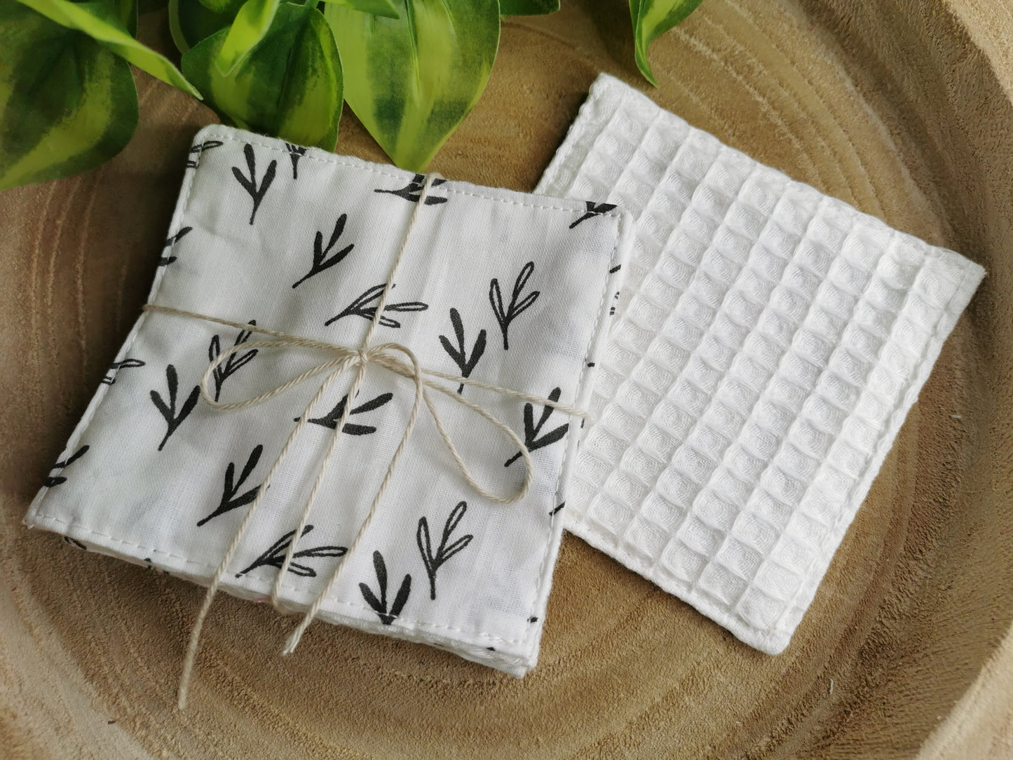 Lingette nid d’abeille x6 gommage doux