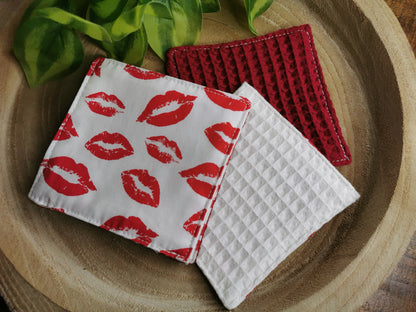 Lingette nid d’abeille x6 gommage doux