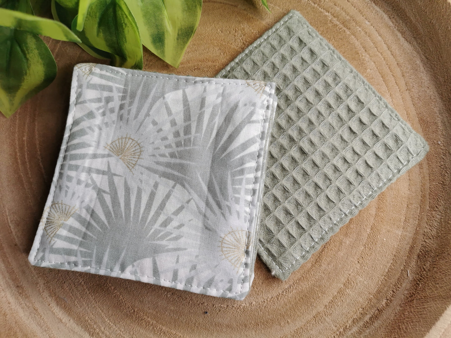 Lingette nid d’abeille x6 gommage doux