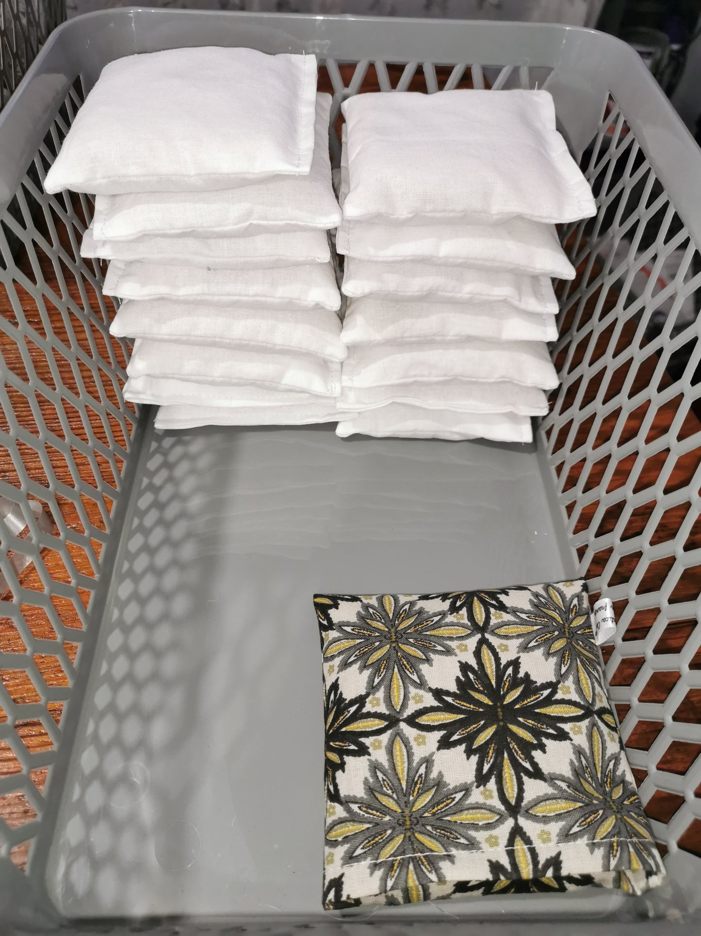 Garniture pour bouillotte chaufferette