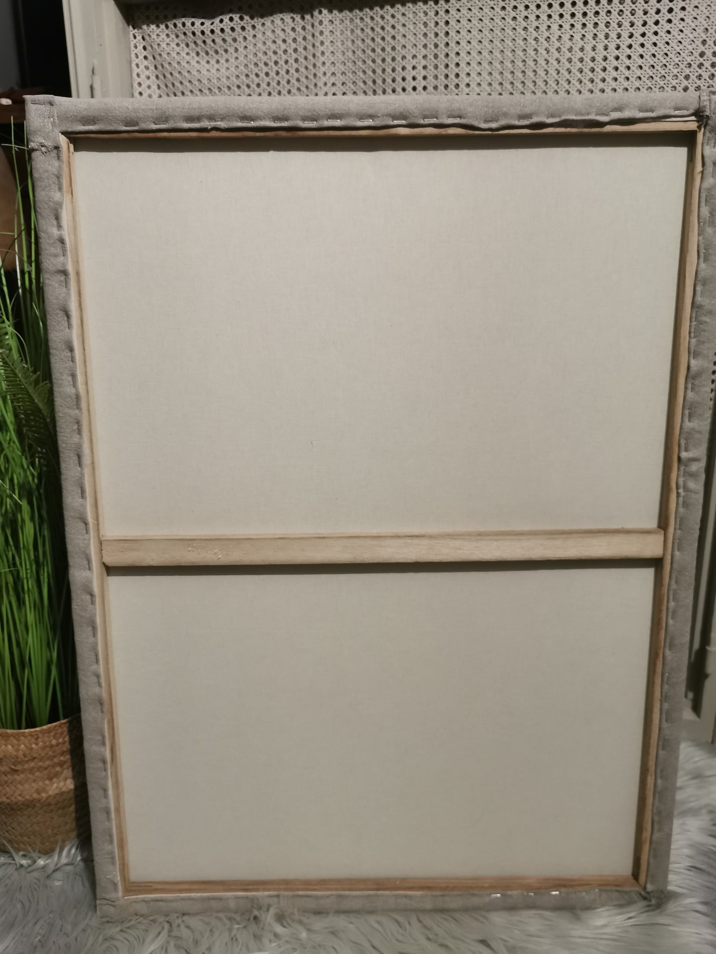 Toile murale la poste vintage