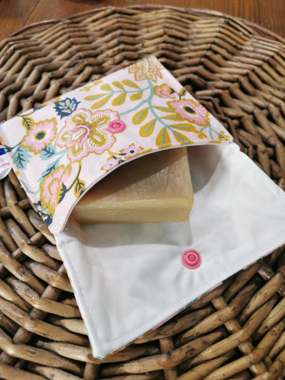 Pochette à savon doublée