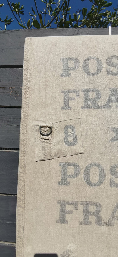 Toile murale la poste vintage