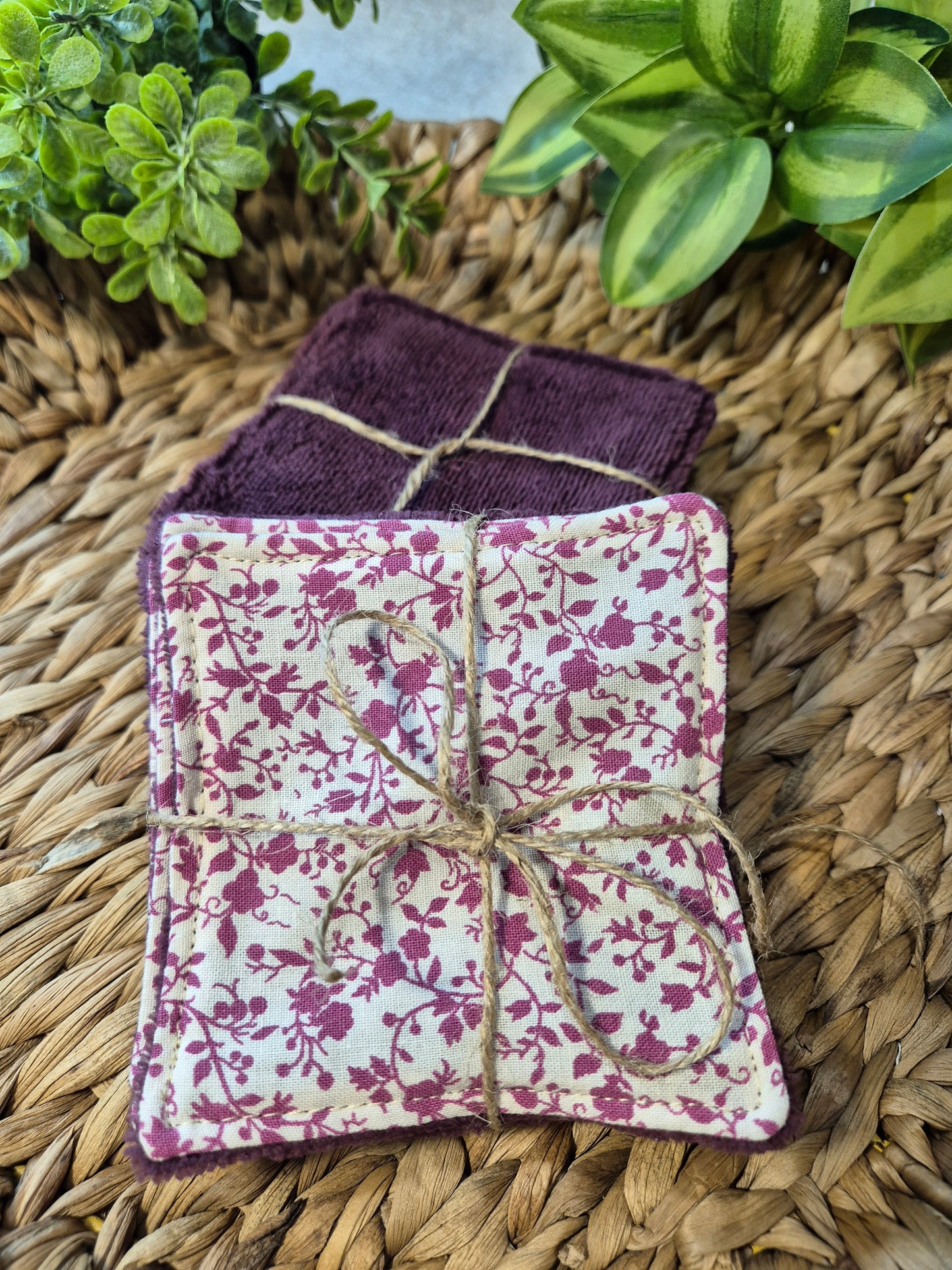 Lingette en éponge bambou x7 " pour elle "