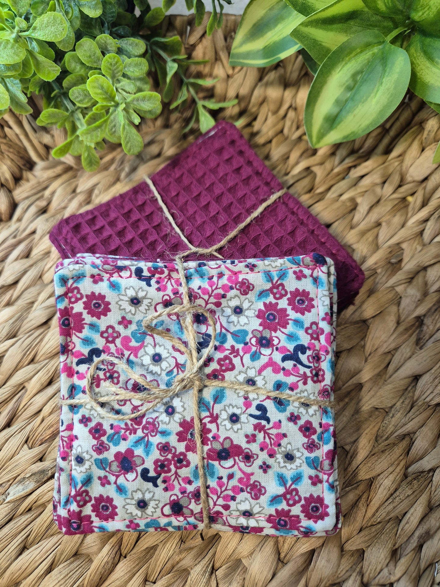 Lingette nid d’abeille x6 gommage doux