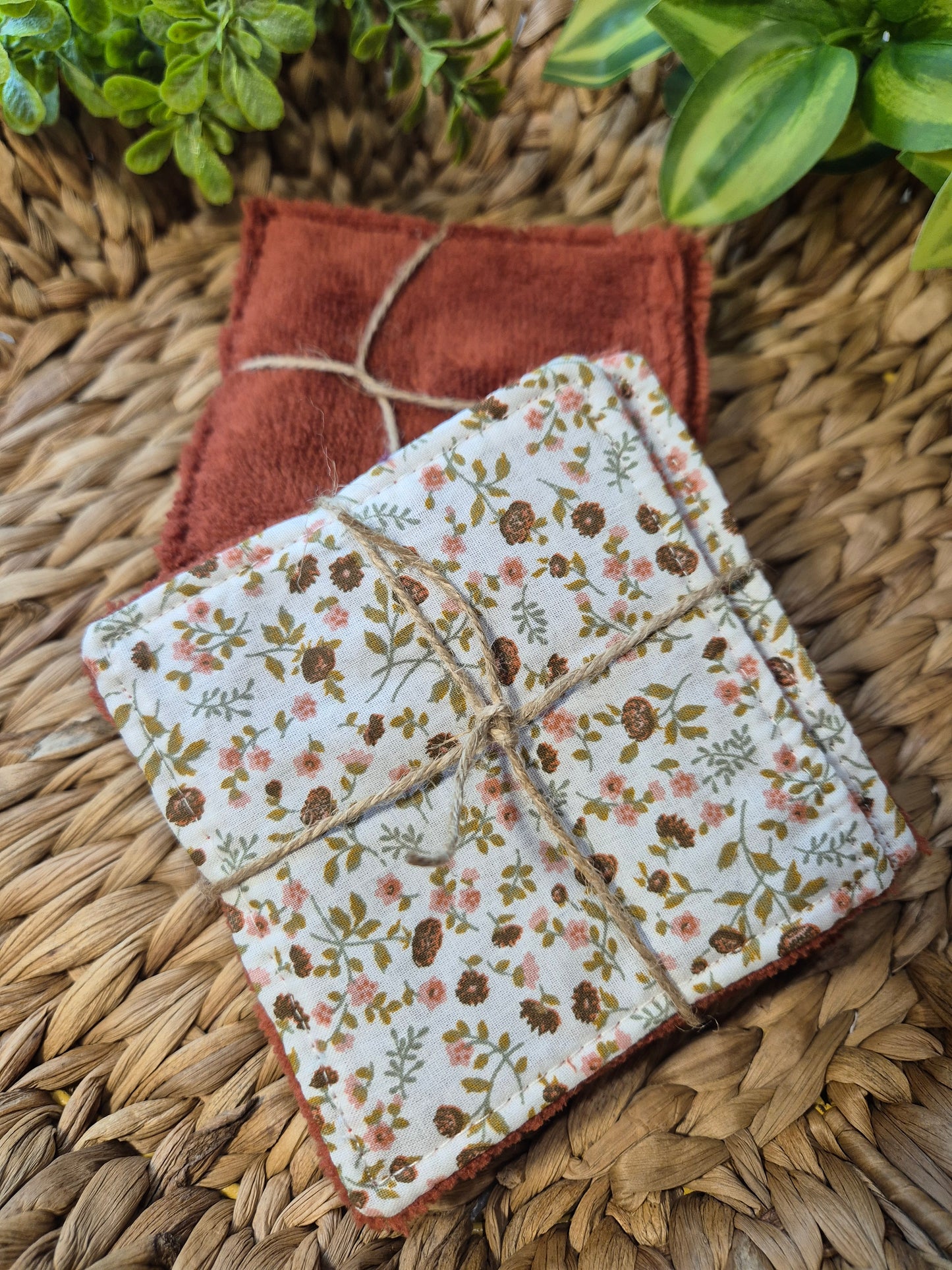 Lingette en éponge bambou x7 " pour elle "