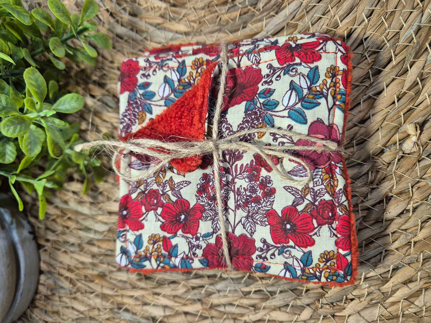 Lingette en éponge bambou x7 " pour elle "