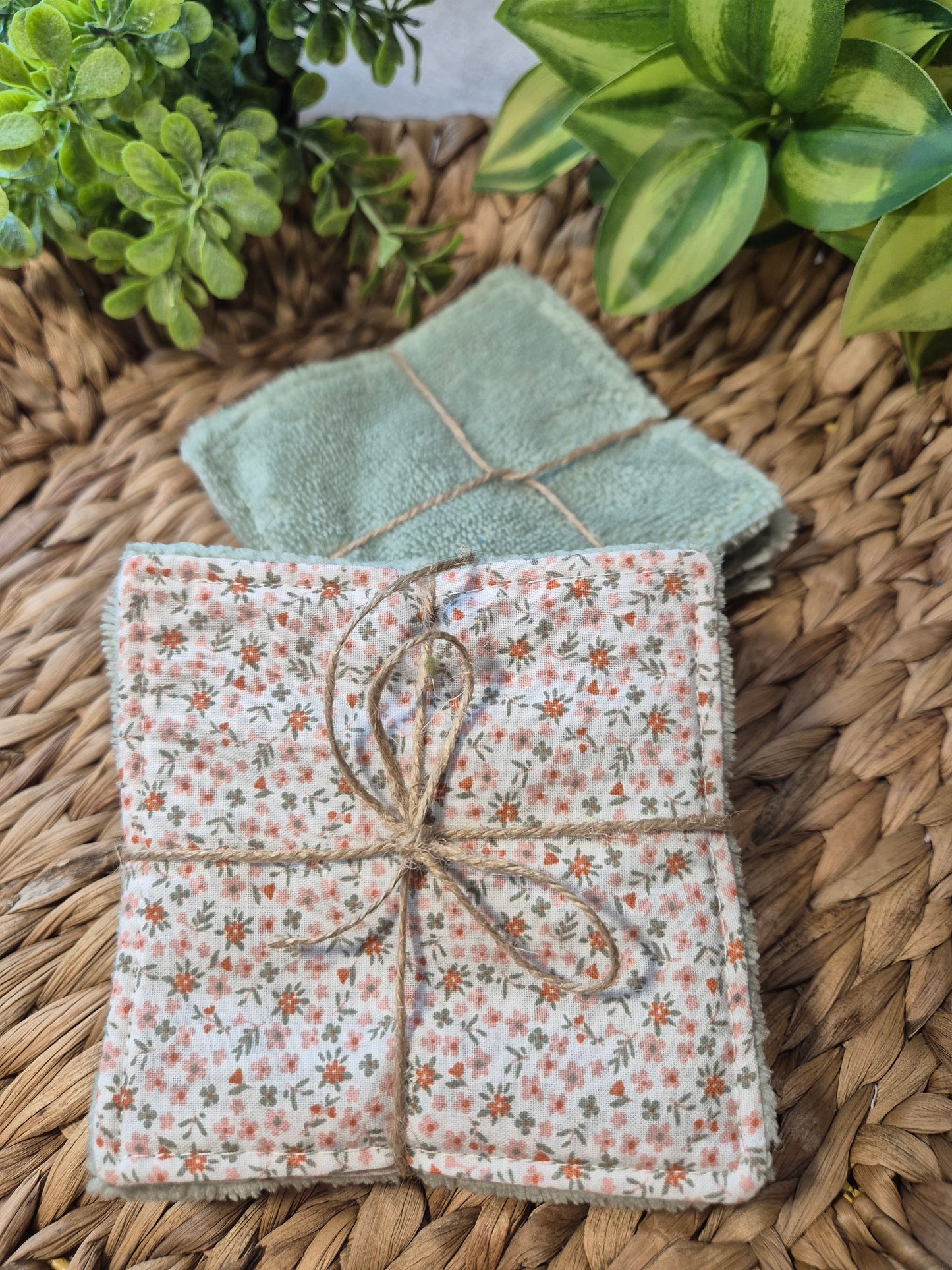 Lingette en éponge bambou x7 " pour elle "