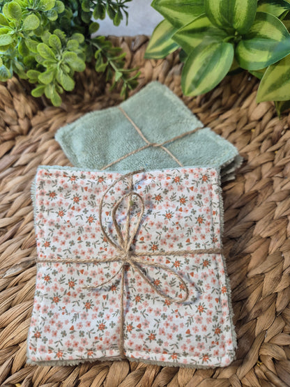 Lingette en éponge bambou x7 " pour elle "