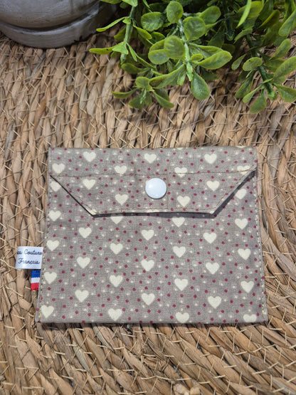 Pochette à savon imperméable non doublée